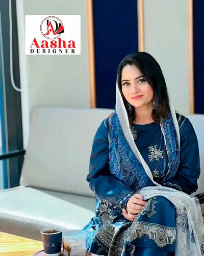 AASHA DESIGNER 1006A DESIGNER SALWAR SUIT WHOLESALER IN SURAT